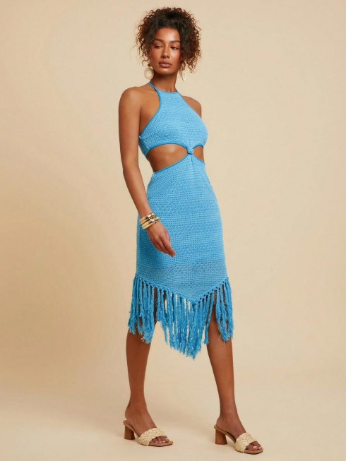 Vestido tejido de punto con...