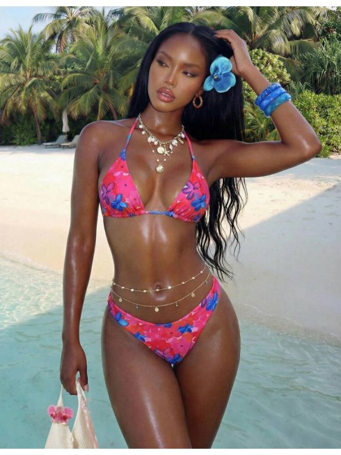 Flores estampado primavera